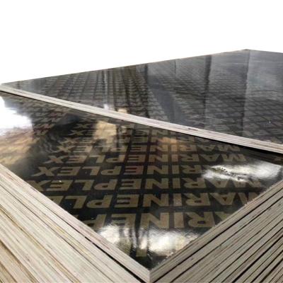 China Low Formaldehyde Waterproof Emission Best Quality Black Film Faced Plywood Sheet For Construction Use 14mmEucalyptus And Poplar Plywood for sale