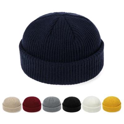 China COMMON Wholesale OEM Patch Custom Logo Fisherman Unisex Mulit Color Beanies Hat For Women Outdoor Casual for sale