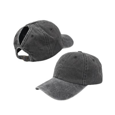 China Wholesale Wash Style High Quality Vintage Logo Baseball Cap Custom Embroidered Oversized Hat for sale