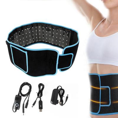 China 2021 EMS Blood Vessel Removal Wholesale Weight Loss Heating Belt Body Lipo Laser Slimming Slim Belt Weight Loss Belt For Man for sale