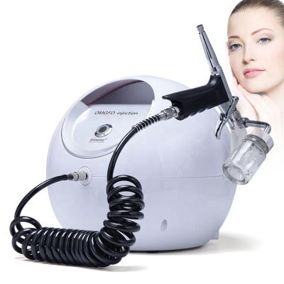 China Shrinking Portable Facial Water Spray Gun Injection Hydrate Airbrush Machine Skin Revitalization Oxygen Injection Facial Instrument for sale