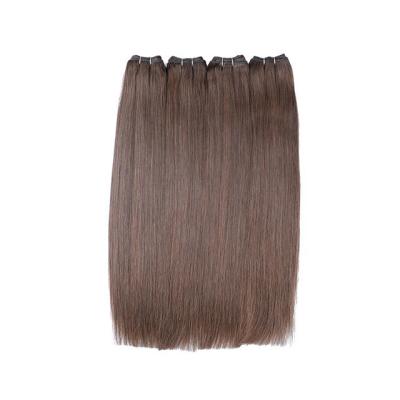 China Good Quality Human Hair Wefts 100g Straight Virgin Human Hair Bundles Wholesale Genius Straight Brazilian Hair Wefts for sale