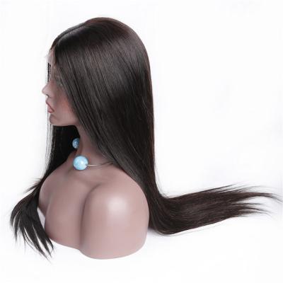 China Wholesale 100% Peruvian Straight Human Hair Lace Frontal Bone HD Color 13x6 Human Hair Wig for sale