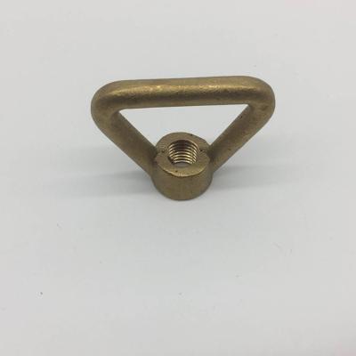 China impa code 693001brass wire scaffolding tie rod eye bolt with casting wing nuts with 693001 material brass bocket for sale