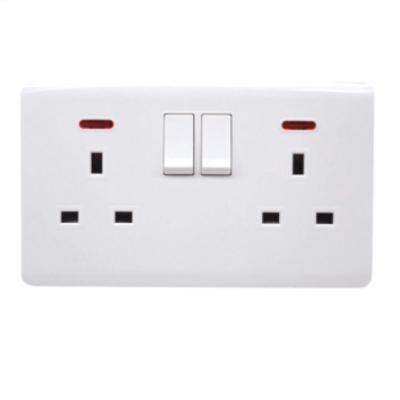 China Cabin CZE2-2B-2Y 13A 250V Industrial Marine Socket With JXN-8 Concealed Box for sale