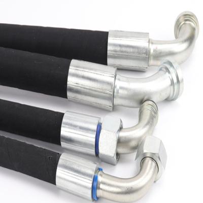 China Multilayer Steel Braided EN - High Pressure Hydraulic Rubber Fuel Hose SAE100R DIN Hydraulic Hose for sale