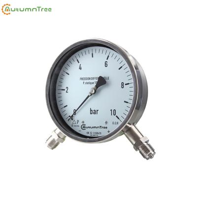 China 52MM Digital Air Pressure Difference Gauge Accuracy 5% Bellow Type Gauge Dnl50 for sale