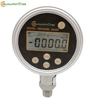 China 0.05% Accuracy High Precision Digital Battery Operated Tire Compound Pressure Gauges for sale