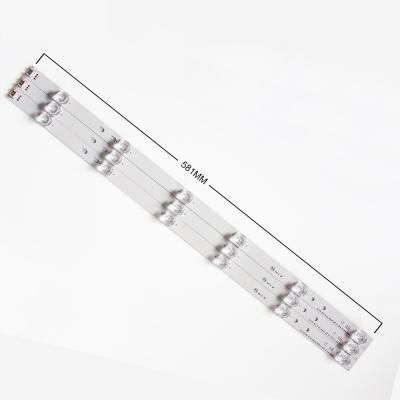 China New Led Strip 32lb 590mm 3pcs 6led LED/LCD TV Backlight For LG 32LB552B-CA DRT 3.0 32