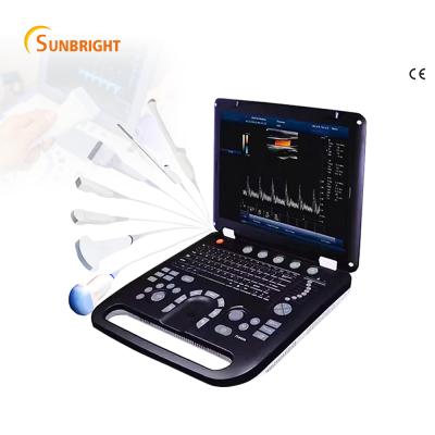 China Portable 3d 4d Heart Color Doppler Eco OB Doppler Color Doppler Ultrasound Sunshine 906B for sale