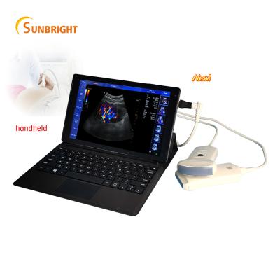 China Newest Metal Color Doppler Low Price Handheld Color Doppler Machines Manufacture Real Color Doppler for sale