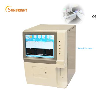 China Touch Screen Laboratory Hematology Equipment 3 Difference CBC Blood Analysis Analytical Machine SUN-6000 for sale