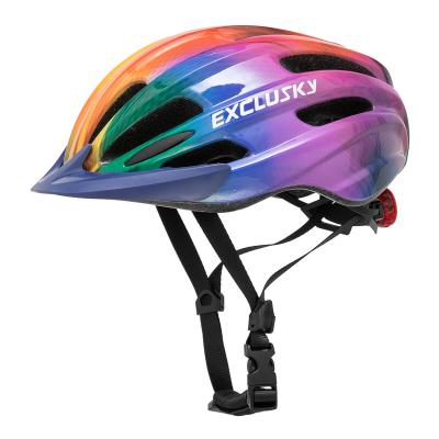 China Outdoor Speed ​​Ultralight Kids Cycling Helmet With Taillight Kid Bicycle Balance Sport Skating Riding Cycling Helmets for sale