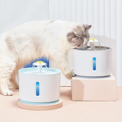 China Automatic Intelligent Circulation Filter Cat Bowl Water Dispenser Stainless Steel Usb Charging Automatic Fountain Pet Water Dispenser for sale