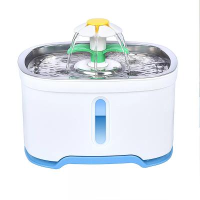 China Automatic Pet Cat Water Drinking Fountain Dispenser Automatic Electric Water Driver Pet Water Fountain for sale