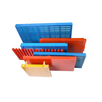 China Mineral Polyurethane Screen Panel Polyurethane Dewatering Rubber Vibrating Screen Mesh Sieve Plates Factory Price for sale