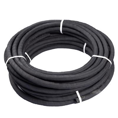 China Customizable Black Braided Cotton Reinforcement Oil Epdm Rubber Air Hose for sale