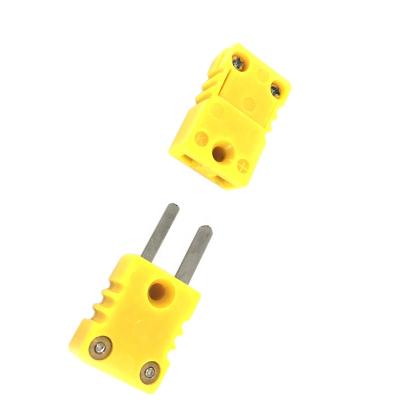 China K J B R S Type Round Pin Thermocouple Plug Plug And Small Size Round Pin Thermocouple Connector Big K Type Plug for sale