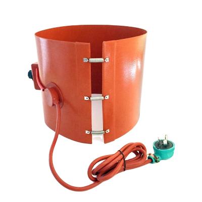 China Factory 200 liter silicone rubber oil drum heaters 240v silicone drum heater 50l for sale