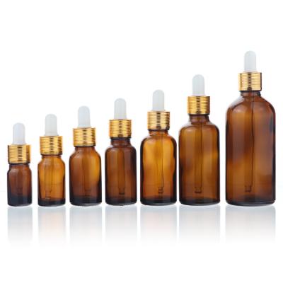 China Wholesale 5ml 10ml 20ml 30ml 50ml 100ml Cosmetic Stock Empty Essential Oil Bottle Set Amber Essential Oil Bottle for sale