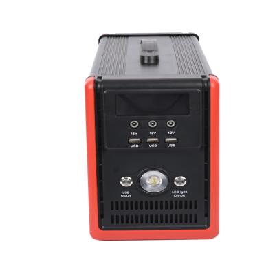 China UPS Power Station With 40Ah Lifepo4 Battery Full Output 600w Solar Station For Phone Camping for sale