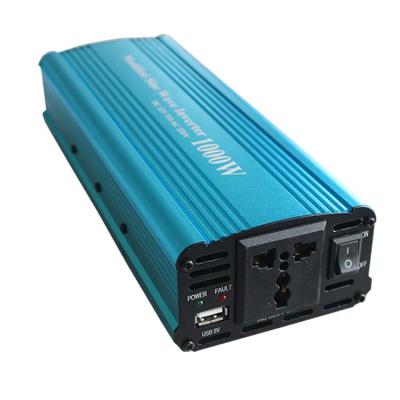 China 12v 220v 1000W AC Power Inverter Home Car AC Home Appliance DC Lighting Power Source for sale