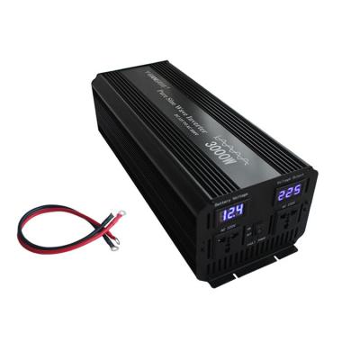 China Pure Sine Wave Solar Power Inverter 110V 220v AC 3000W Off Grid 50/60Hz With Options Plugs 43*18*14cm for sale