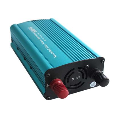 China Real Aluminum Alloy Case 600W Home Power Inverter Off Grid Car Solar Power Inverter 50hz 12v 220v for sale