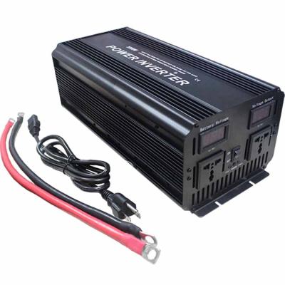 China inverter 12v 24v 48v 220v 1kw 2kw 3kw off grid sine wave modified inverter with charger UPS function 40*15*9cm for sale