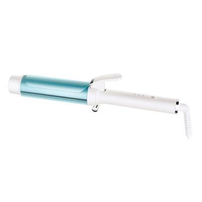 China 2022 Hot Sale Household Quickly Heating Rotating LED Digital Ceramic Electric Hair Curler For Woman for sale