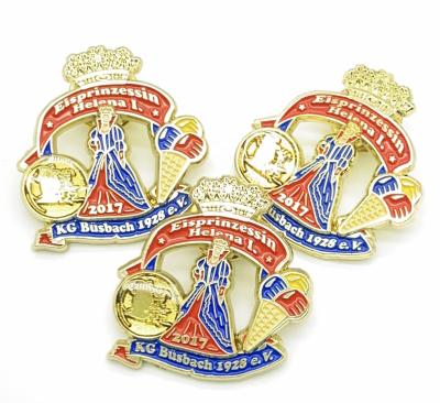 China New Design China Craft Drop Enamel Badge Collar Soft Metal Badge Promotional Gift From High Quality Manufacturers for sale