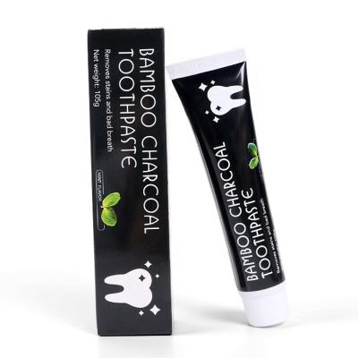 China Whitening Natural Home Use Tooth Whitener 105 Gram Flavor Bamboo Charcoal Mint Teeth Whitening Toothpaste for sale