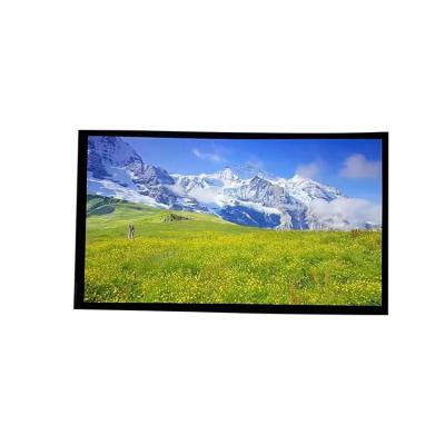 China High Brightness Flat Frame Home Projection Screen High Gain Projector Screen for sale