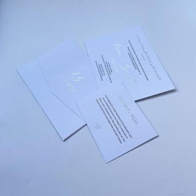 China Brand promotion/congratulation/invitation Hot Sale Recyclable Custom  Wedding Invitation Card Acrylic Wedding Invitation With Rsvp Card for sale