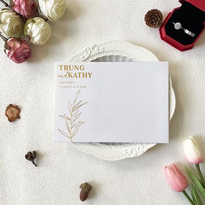 China Gift Envelope Nice after-sales Ecofriendly Paper Wedding Cards And Envelopes For Invitation Card for sale