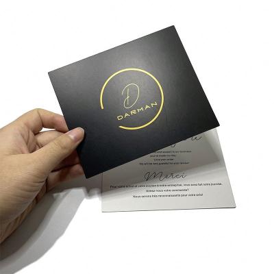 China Brand promotion/congratulation/invitation OEM High Quality Customized Logo Your Purchase Made My Day Thank You for Supporting My Small Business Card for sale