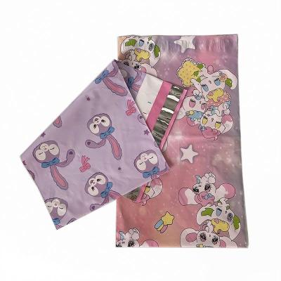 China Waterproof Eco-friendly Non-toxic High-Capacity Biodegradable Custom Hair Packaging Mailers Poly Mailing Bag for sale