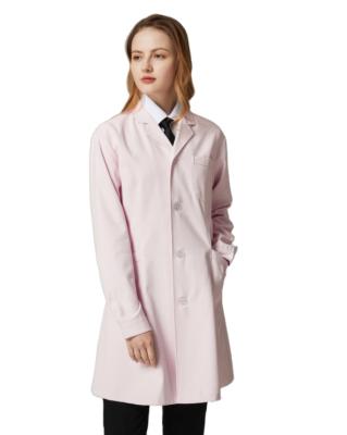 China Summer white short-sleeved female thin section coat female thin section coat plastic surgeon plastic surgeon doctor long-sleeved dental oral coveralls for sale