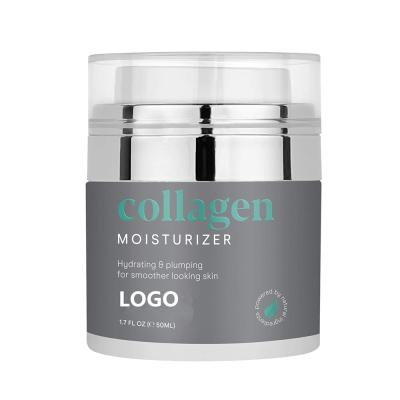 China Skin Revitalizer Private Label Collagen Organic Anti Aging Hydration Face Cream for sale