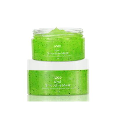 China private label Kiwi Fruit Moisturizing Face Mask Kiwi Mask Fruit Smoothie Anti-wrinkle facial mask for sale