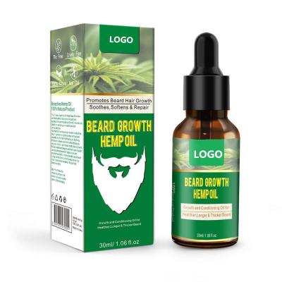 China Moisturizing Organic Private Label Nutrition Mustache Grow Beard Hemp Beard Oil for sale