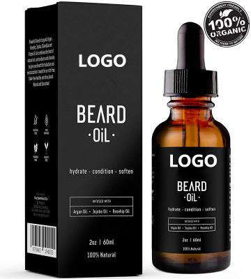 China Moisturize Private Label Unscented Beard Conditioner Moisturizer Beard Oil for sale