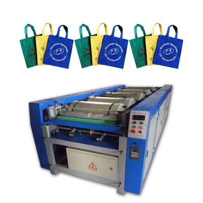 China Garment Shops 3 Inch 4 Color Printers Hot Selling Paper Type Nylon Plastic Rice Tote Sack Bag Printer Paper Carton Printing Machine for sale