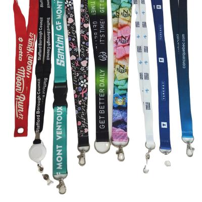 China Promotional Lanyard Sling Id Badge Holders /gift neck lanyard and PVC name card polyester Lanyard Keychain for sale