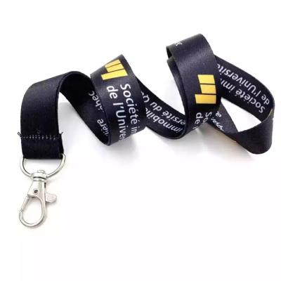 China Promotional Sublimation Lanyard Lanyard With Logo Custom Gift Factory Polyester for sale