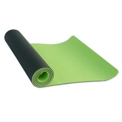 China Wholesale Cheap Fitness Gym Goods 6mm Eco-friendly Tape Yoga Mat Custom Logo Waterproof Washable Anti-Slip Exercise Mat for sale