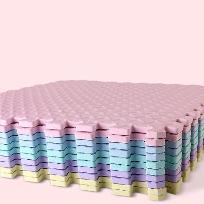 China OEM Washable Eco-friendly Exercise Interlocking 60*60*1cm Eva Foam Floor Puzzle Mat For Baby for sale