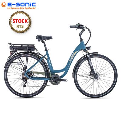 China Cheap City E Bike Electric City Ebike For Sale Double Wall Rim eCity-01E Electric Bicycle Disc Brake Urban Electric Bike Made In China for sale