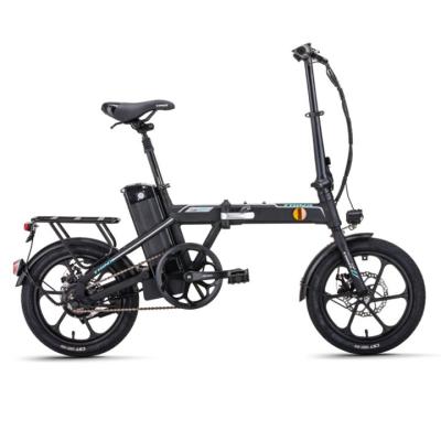 China High Quality Aluminum Alloy iLife 1.3 Adult Portable Battery Electric Bicycle 16 Inch Aluminum Alloy Frame Foldable Electric Bike With 7 Speeds for sale