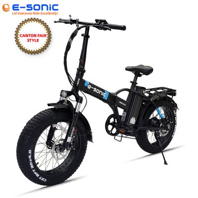 China New iFat-01A 36v 13ah 350w Rear 25km/h Aluminum Alloy Hub Motor Drive 20 Inch E-SONIC Folding E Bike Electric Bike for sale